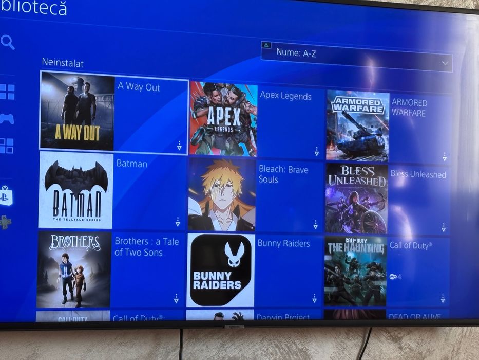 Playstation 4 PRO PS4  20 jocuri Gta V FIFA Fortnite Roblox Minecraft