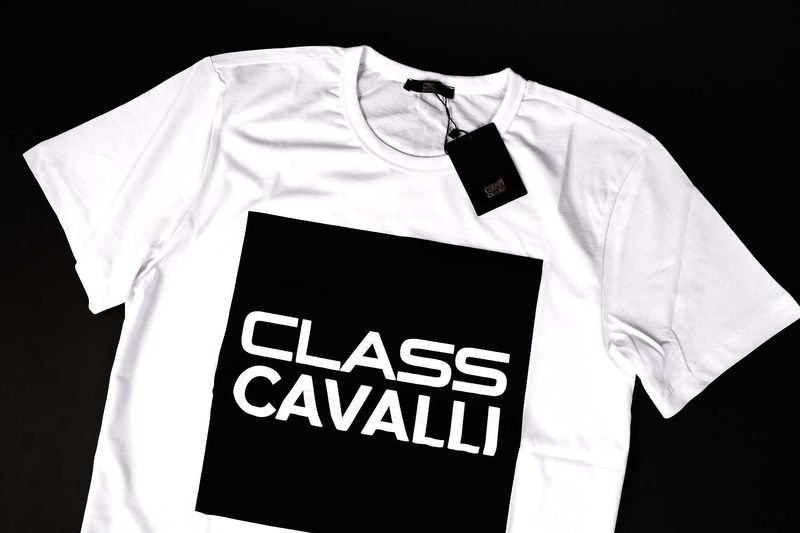 ПРОМО Roberto Cavalli Class XL-Оригинална бяла тениска