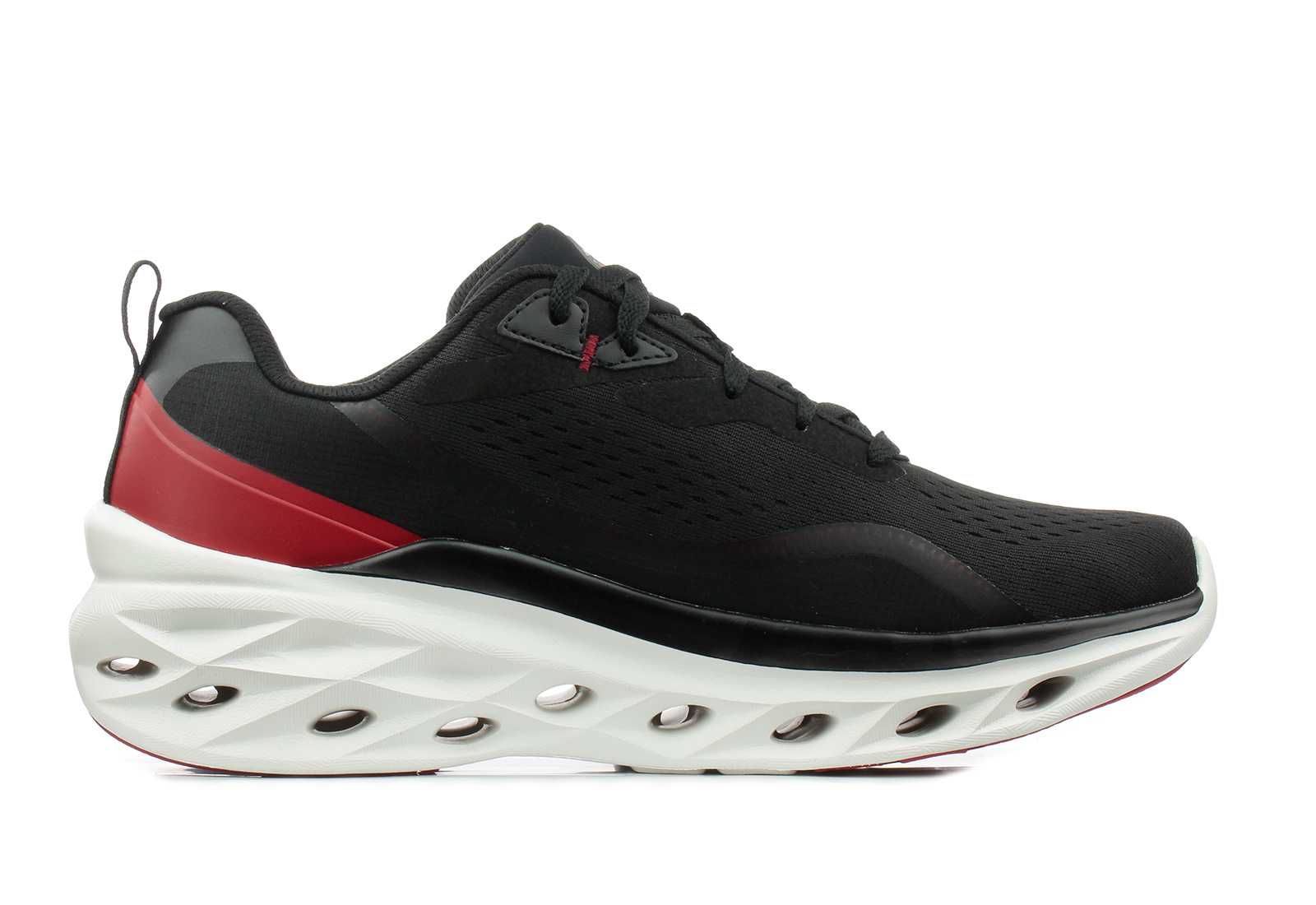 Pantofi Skechers, Glide Step Swift Midio, marimea 43, negru/rosu