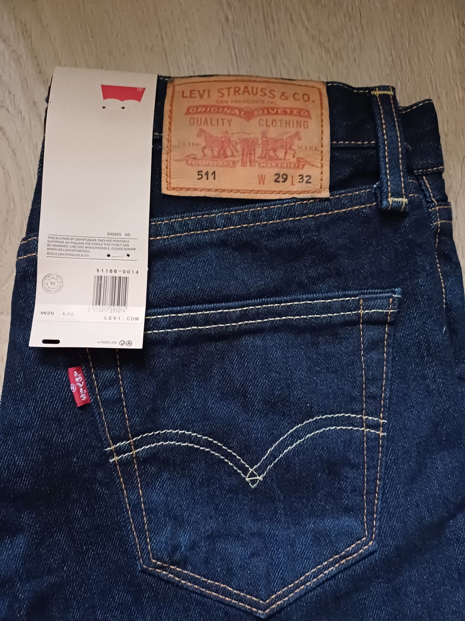 Blugi Levis 511 unisex , mărimea 29