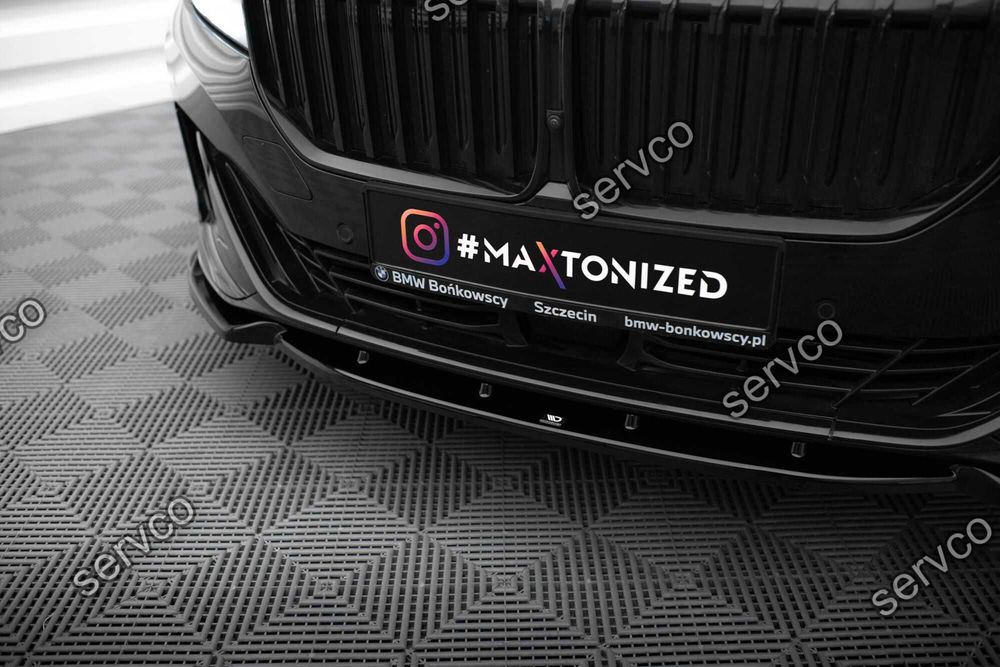 Prelungire bara fata Bmw Seria 7 G11 2019-2022 v5 - Maxton Design
