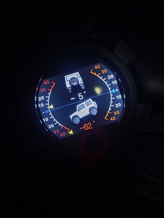 Inclinometru offroad X95 afișaj bord cu giroscop și tahometru GPS, LCD