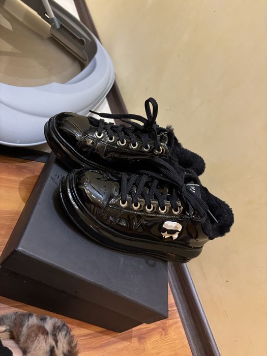 KARL LAGERFELD Сникърси KL62531S Черен