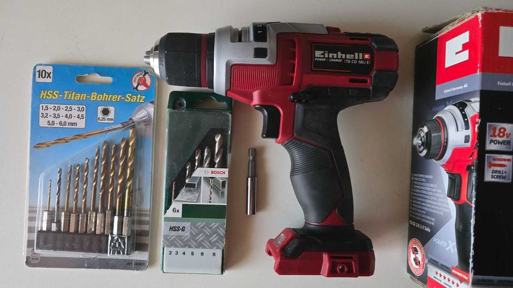 Masina de gaurit / insurubat Einhell PXC TE-CD 18 Li E, Expert, 47 Nm