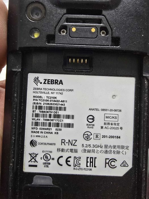 Scanner Zebra TC21