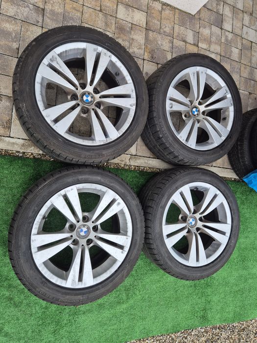 Vând jante+cauciucuri de BMW 245/45/17 M+S  E90/E46 imp Germania