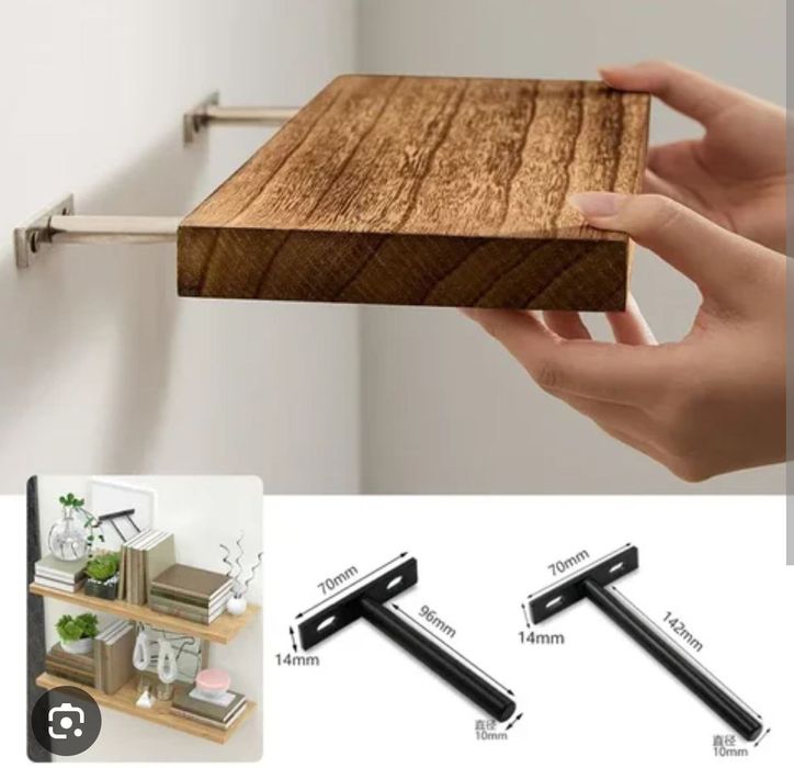 Polkalar yashirin tokchalar Invisible Shelves va saqlash uchun  lad