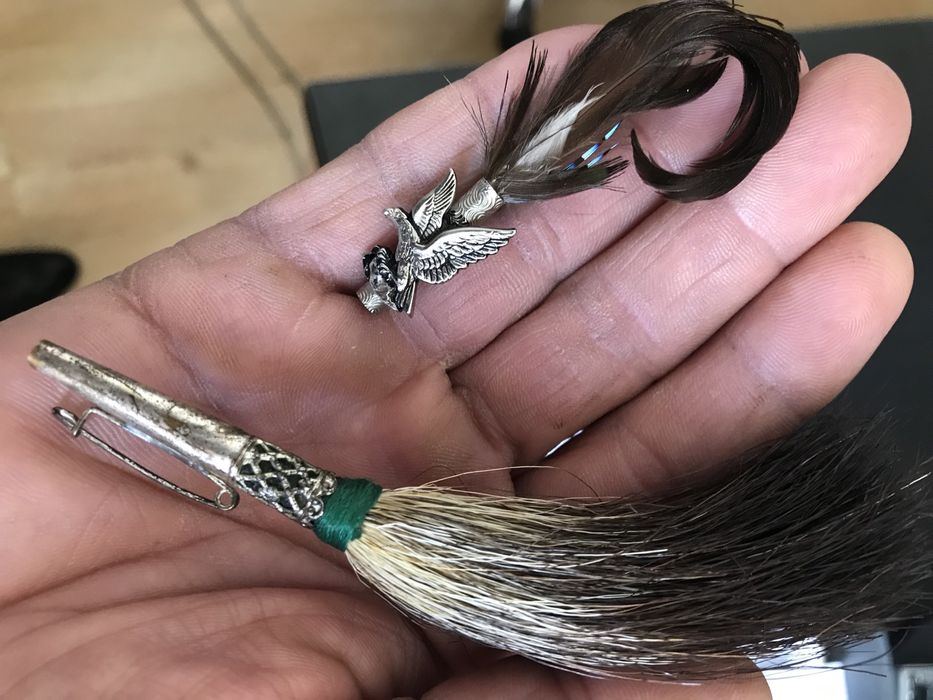 Insigna veche palarie vanator