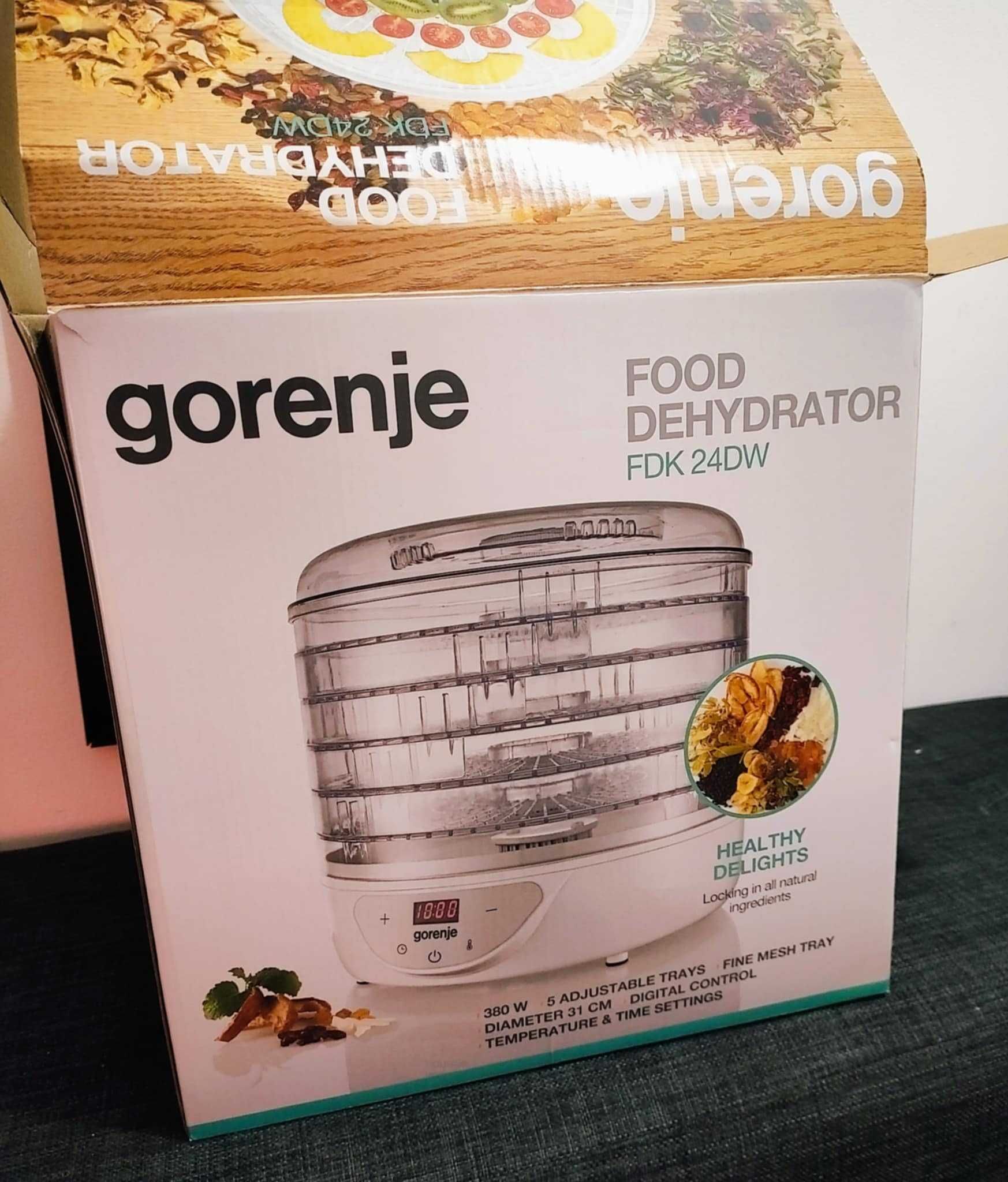 Машина Gorenje за сушене на всякакви храни, подправки, гъби