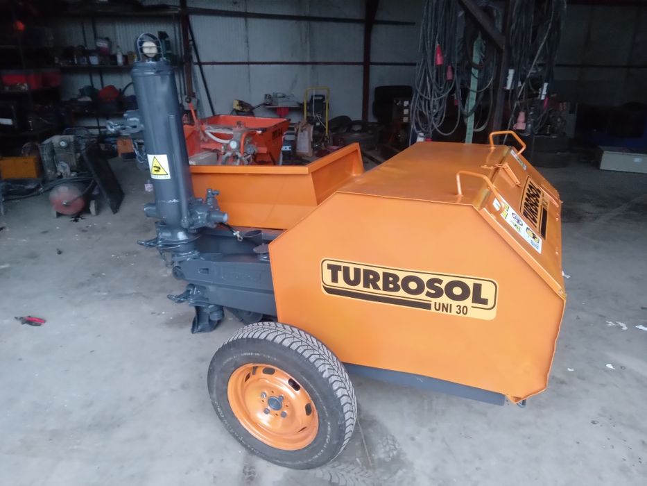 Turbosol uni 30 trifazic ca și noua pompa de tencuit