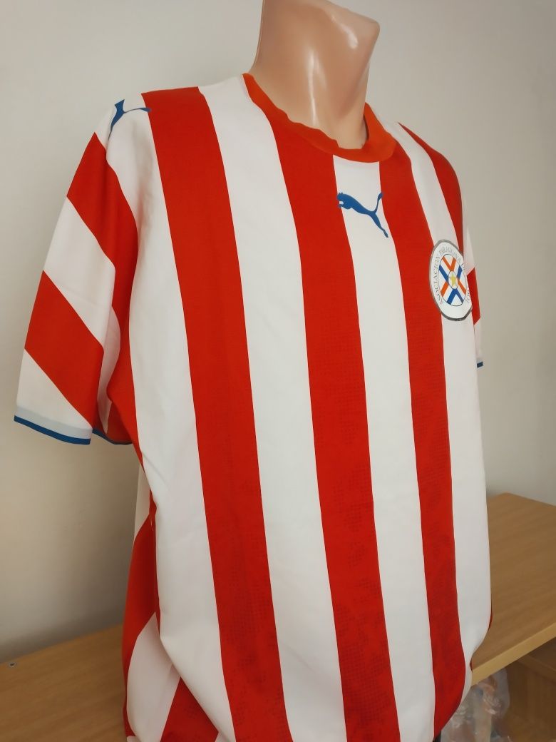 Tricou fotbal nationala Paraguayului

Stare: 9/10. 

Marimea: XL
Marim