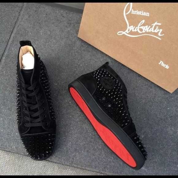 >LIVRARE GRATUITĂ< Adidasi~sneakers high top~ghete Christian Louboutin