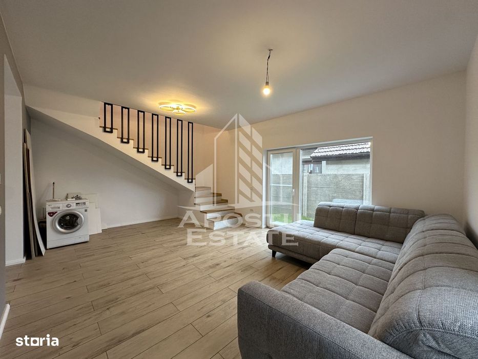 Duplex cu 3 camere si dressing finisat modern in Giroc - Calea Urseni.