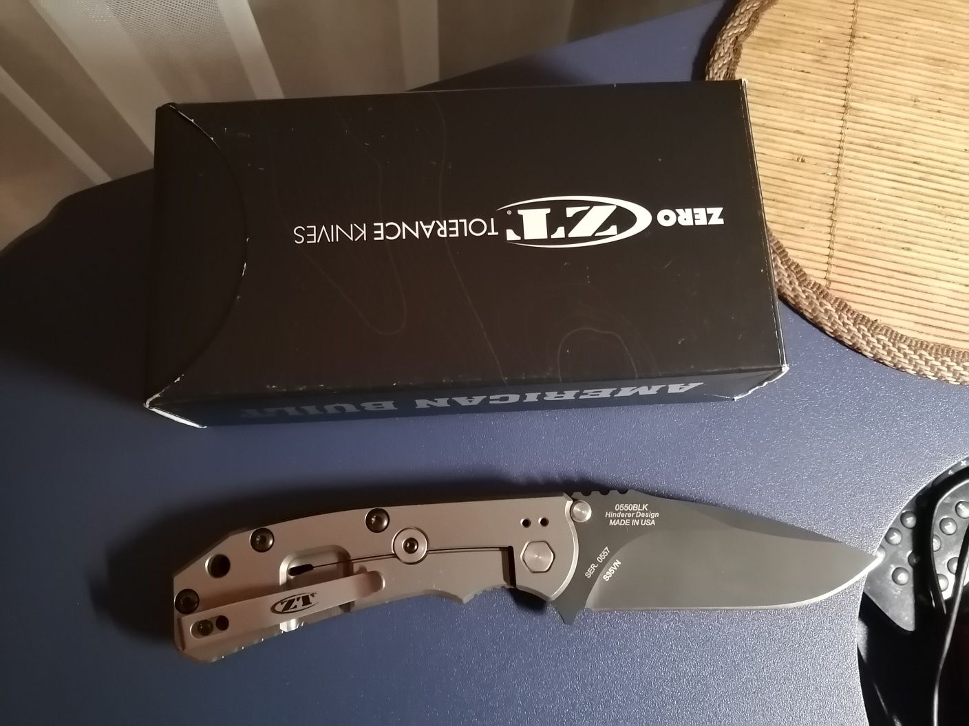 Zero Tolerance 0550BLK