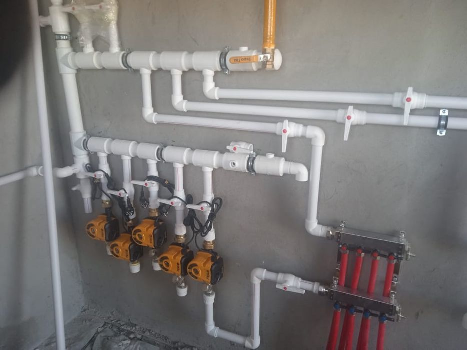 Сантехника жұмыстары