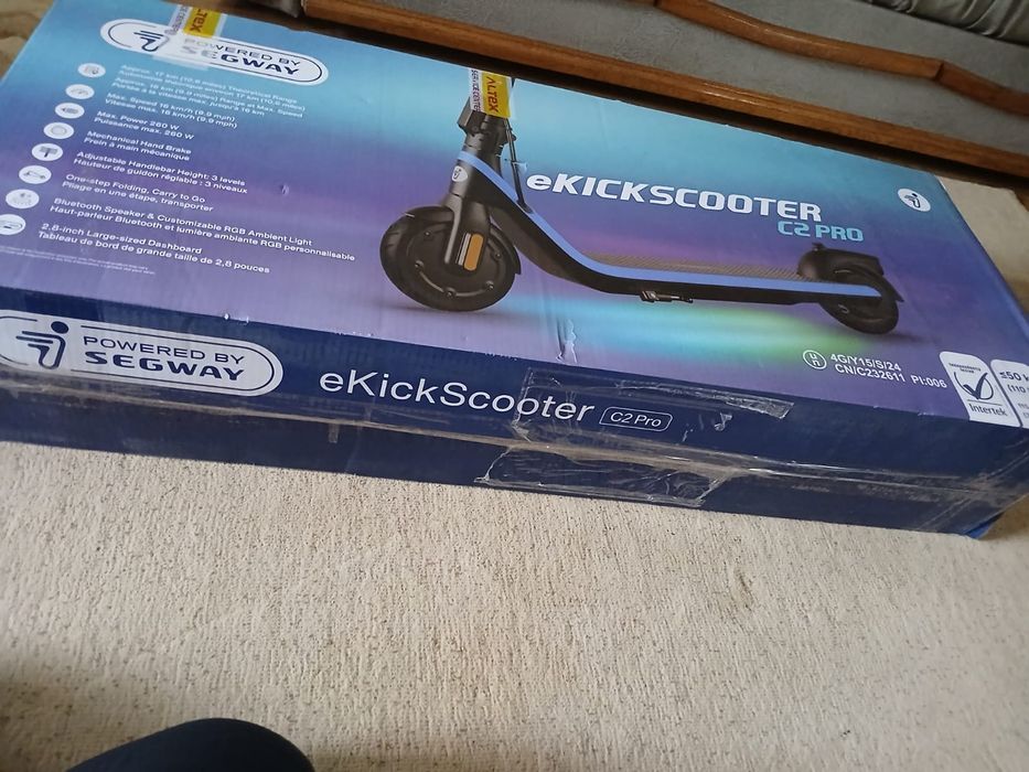 Trotineta electrica Segway Ninebot C2 Pro, 150W, 3 inaltimi,PRODUS NOU