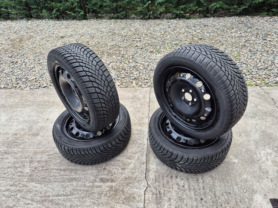 Jante Polo, Fabia , Ibiza R15 5x100 cu anvelope iarna 185/55R15