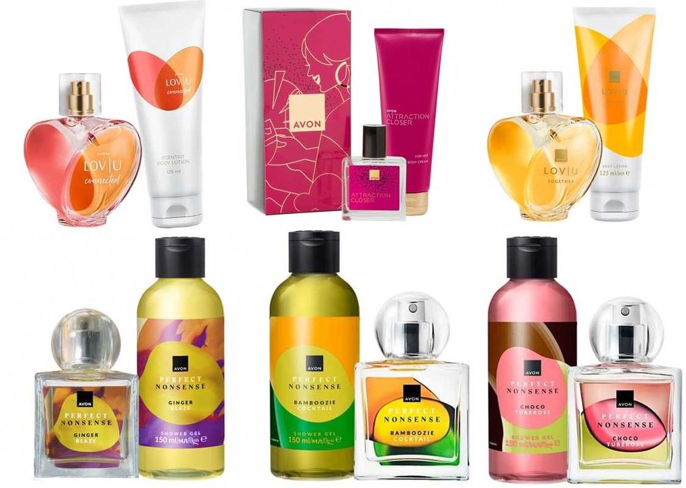 AVON - TTA Today,Far Away,Attraction,Premiere Luxe,Rare Pearls