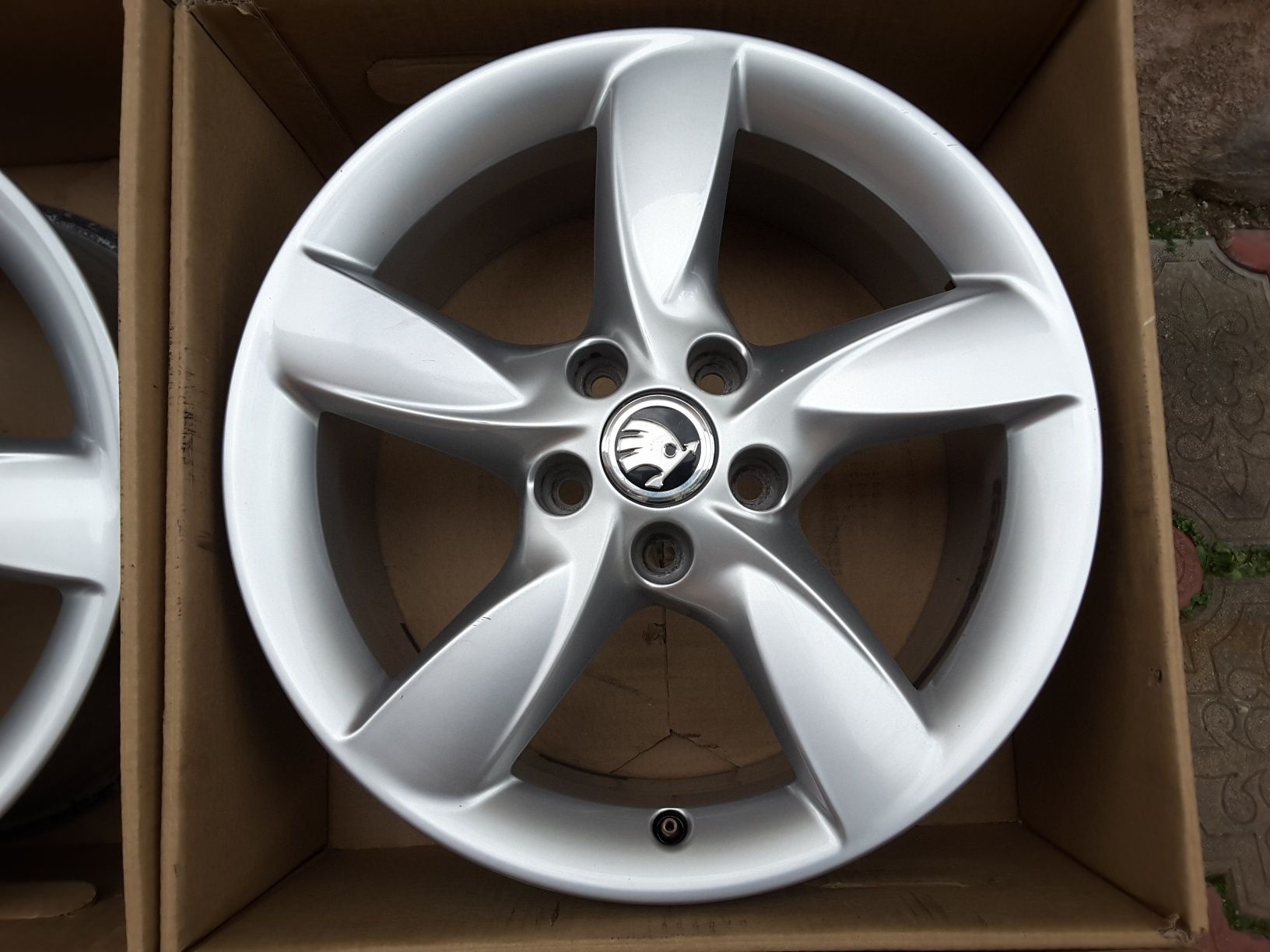 jante aliaj 17; 5x112; Skoda Kodiaq, Karoq, Superb, Octavia Scout