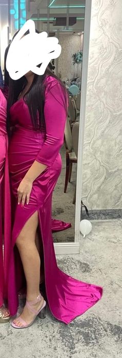Rochie de seara fucsia