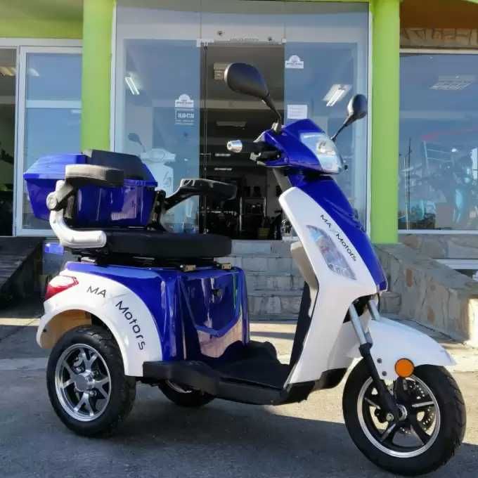 Електрическа Триколка FM1-LUX 1500W-1000W - BLUE с 1 година гаранция