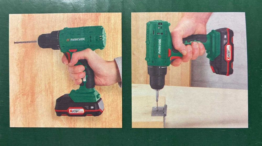 Parkside - Акумулаторна бормашина 20V