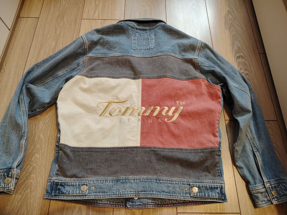 Оригинално мъжко дънково яке Tommy Hilfiger