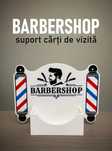 Suport carti de vizita BARBERSHOP