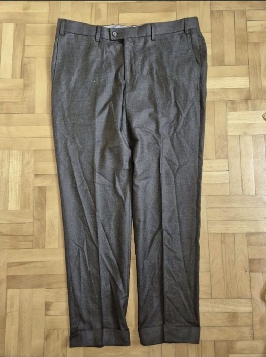 Pantaloni conici de lux Hiltl din casmir pur Estrato, Bărbați - W36