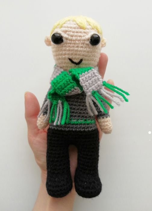 Драко Малфой игрушка мягкая ручная работа