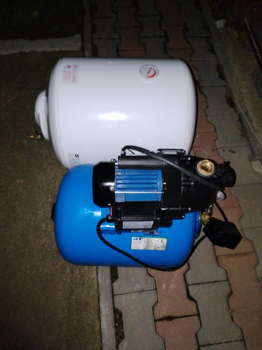 Hidrofor și boiler 690 amândouă.