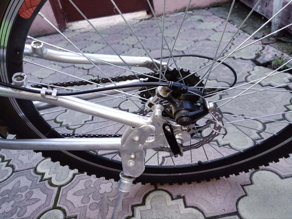 Bicicleta full-shock suspensie față spate inpecabila