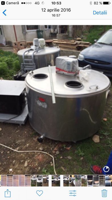 Racitor lapte tank 330 mono fazic cu ceas electronic frigot