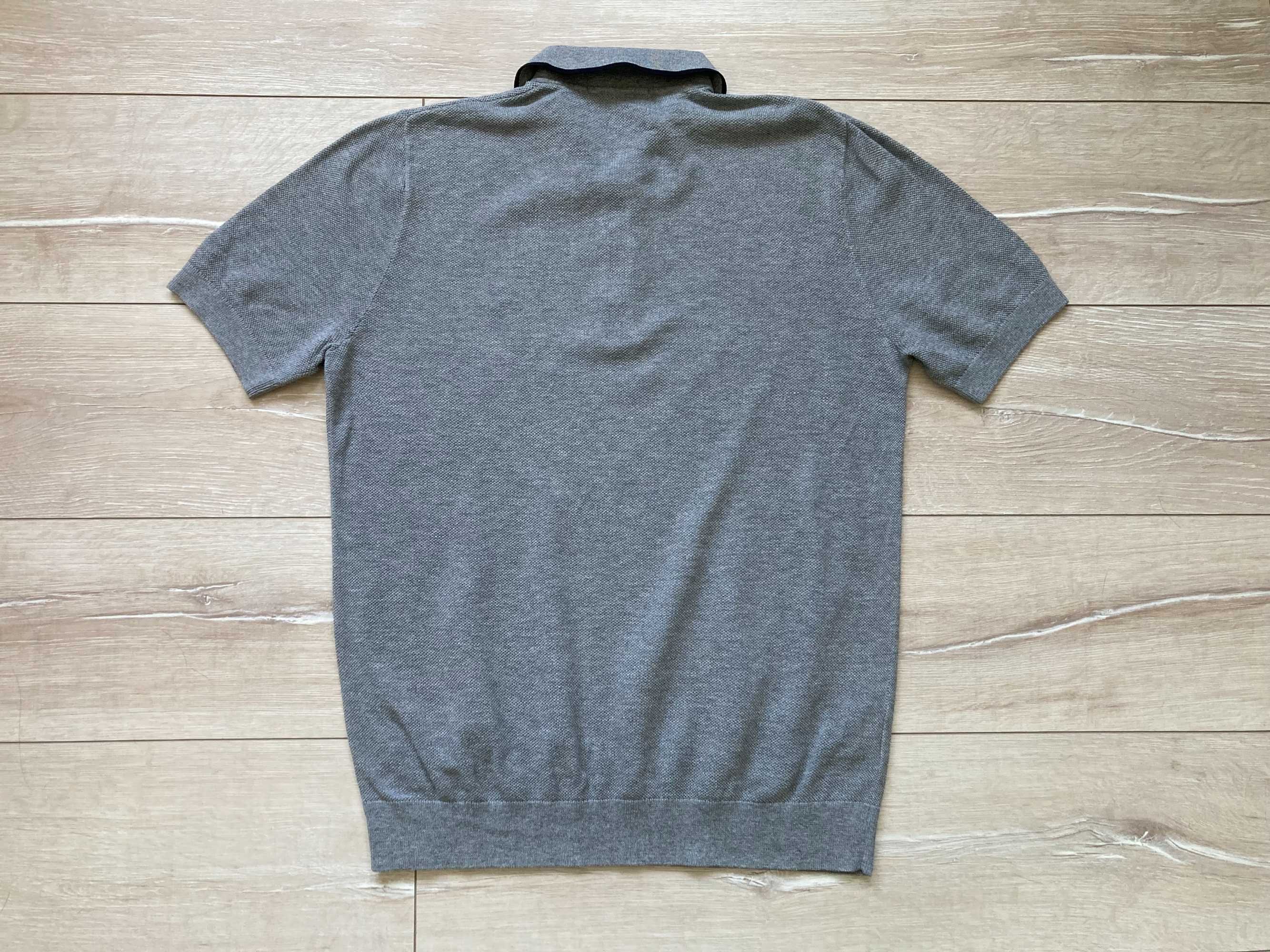 Fred Perry Tipped Knitted Shirt мъжка поло тениска размер L