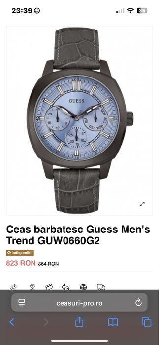 Ceas Guess Barbati