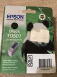 Brother p-touch 7000 Epson T0501 и Т2431 Тонер Черен