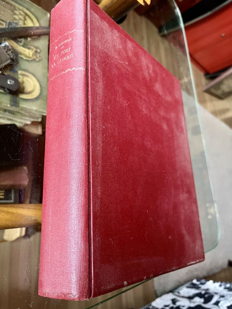 Un port la rasarit, R.Tudoran ,1942 , ex. bibliofil, carte veche