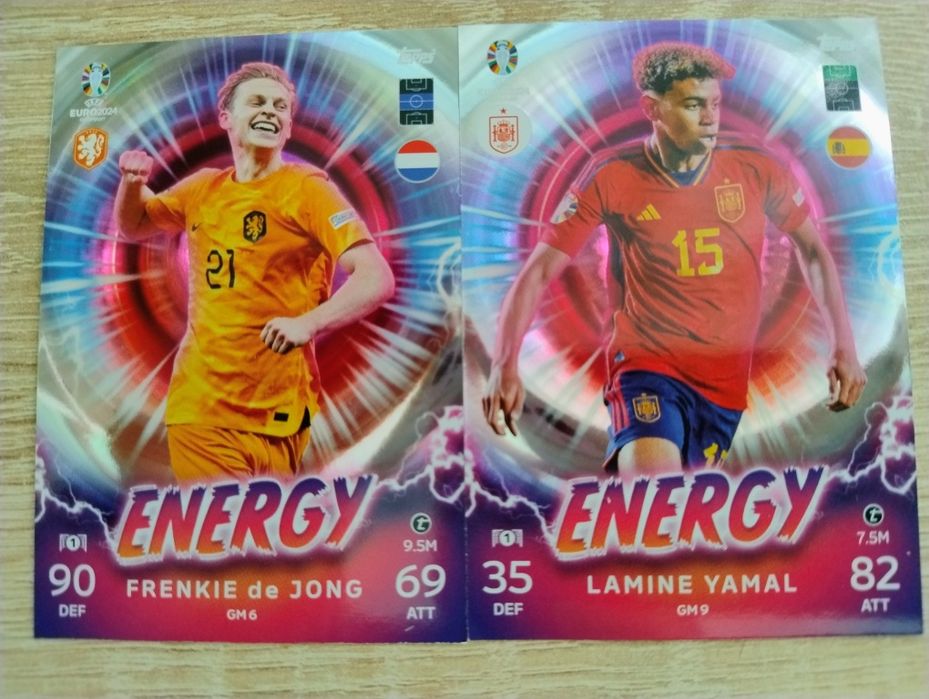 Energy Match Attax карти