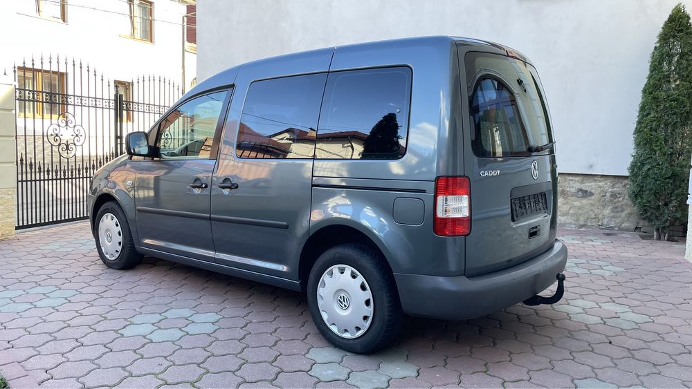 VW Caddy 1.9 tdi,2007,7 licuri,impGermania*Rate Fixe*