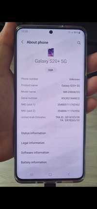 Samsung S20+,2Sim, full box 128G 5G GRI impecabil