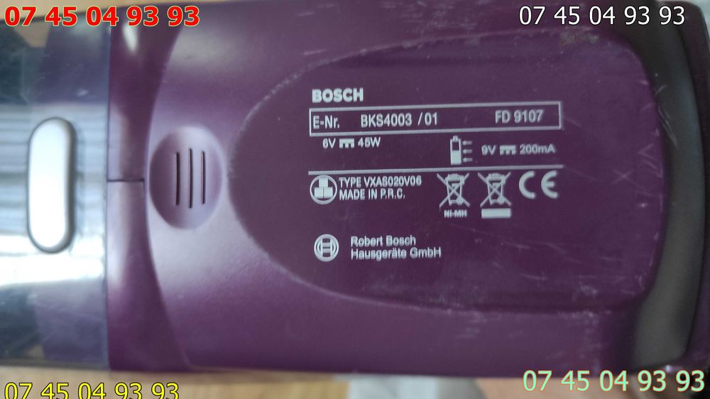 aspirator BOSCH cu acumulator model BKS4003 functional
