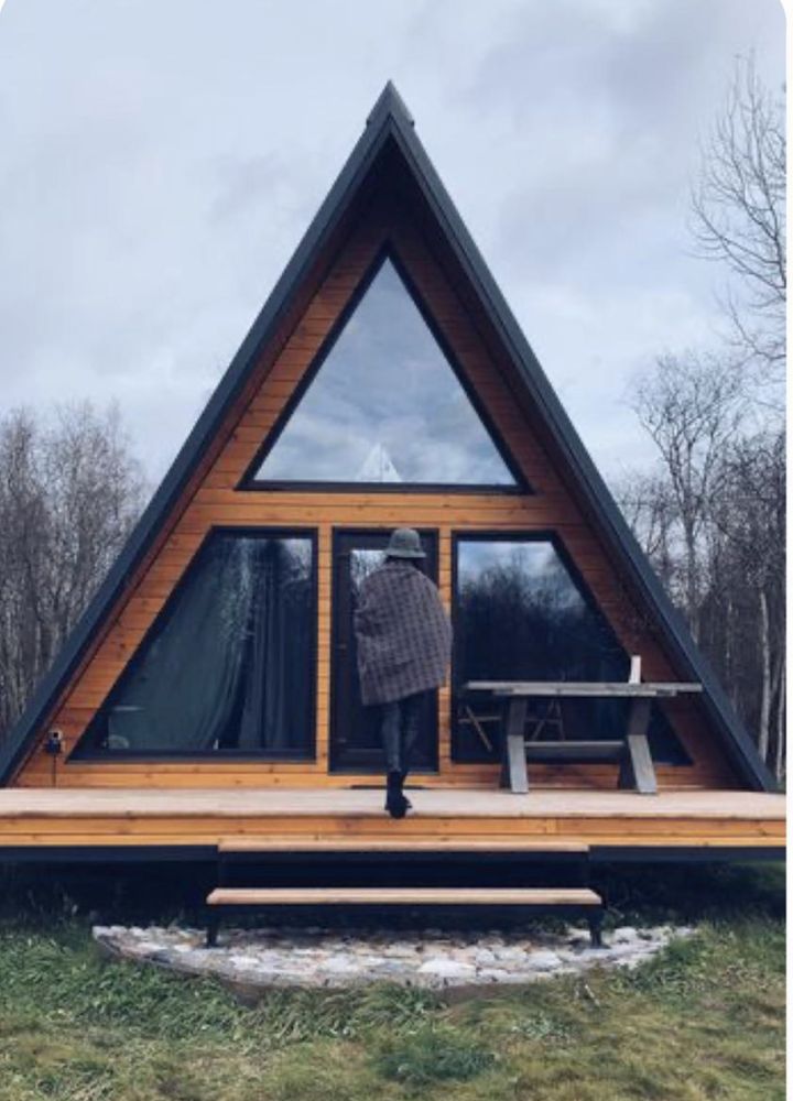 Дом из дерева деревянные дома Афрей A-frame