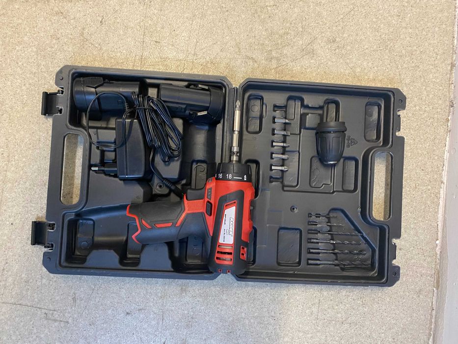 Тресчотка акум. Li-ion 12V 2Ah 1h 3/8" 40Nm /Бормашина акум. 12V 2-ск.