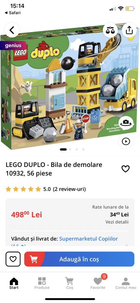 Lego duplo 10932