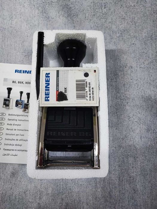 Ștampilă numerotare automată Reiner B6 metalică Germania