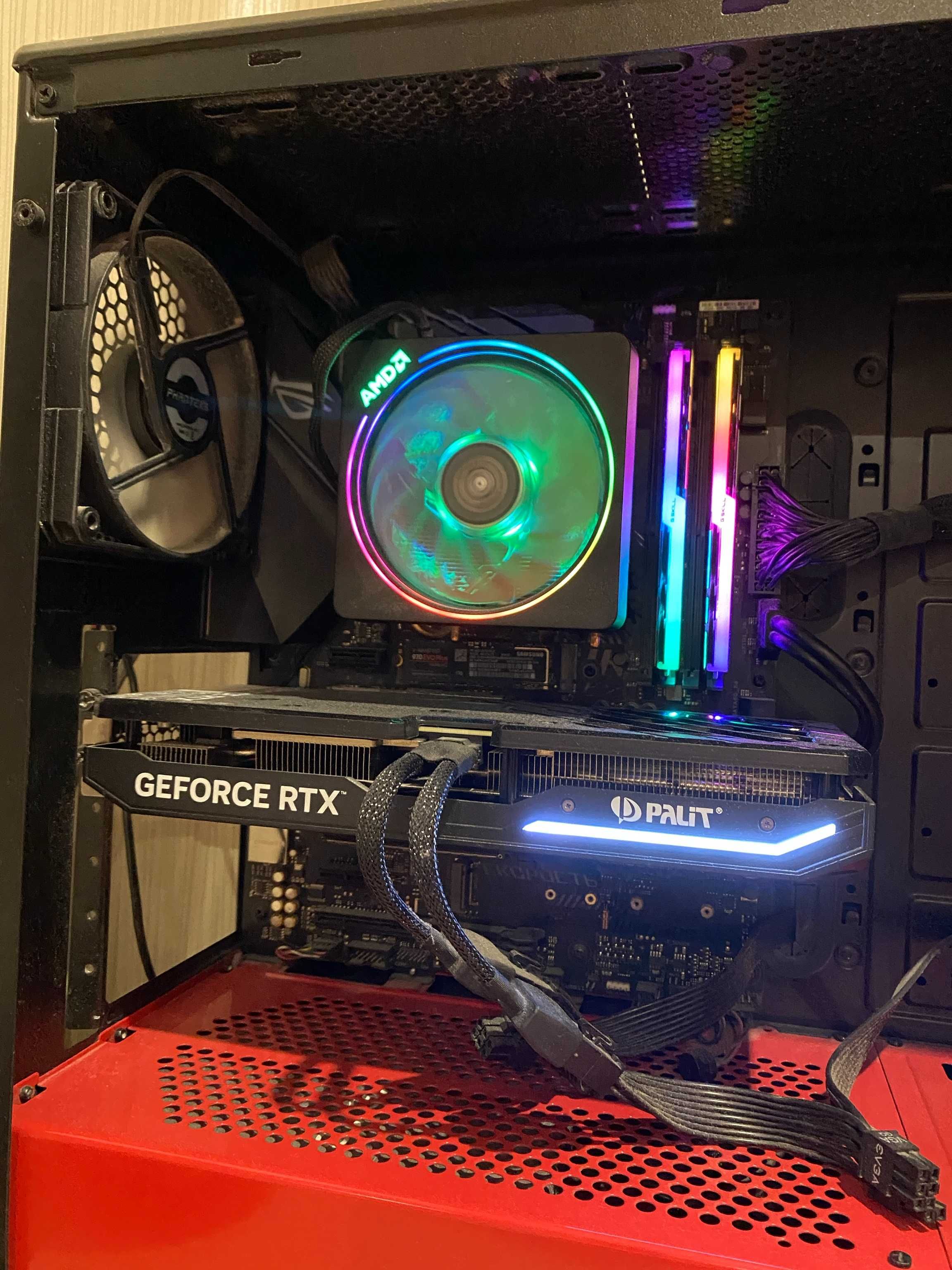 Компютър RTX 4070 SUPER | Ryzen 7 3700x | 16GB RGB RAM 3600mhz |