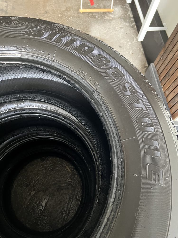 Шины комплект 4 шт 265 / 60 / r 18 Bridgestone