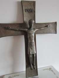 rar Cruce Crucifix Corpus Christi bronz masiv design brutalist Weinert