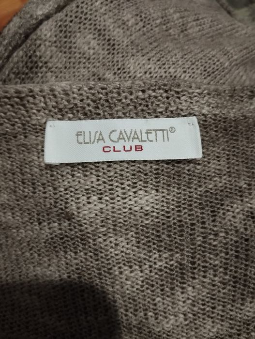Elisa Cavaletti Club Italy rochie tunică cardigan vintage lână