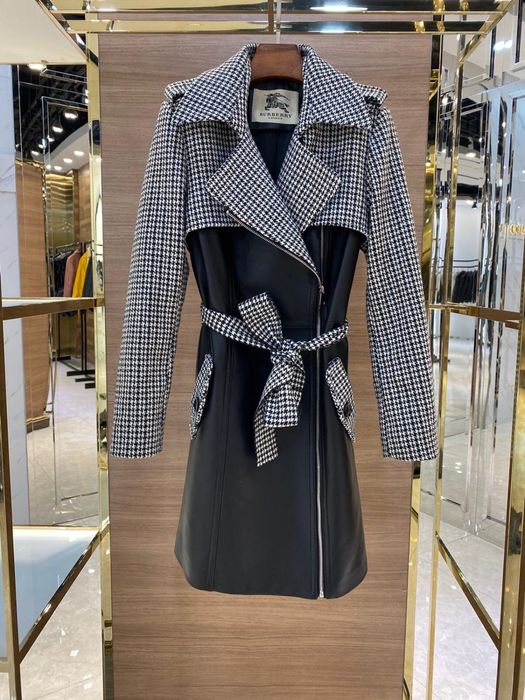 Кожено яке с пепит